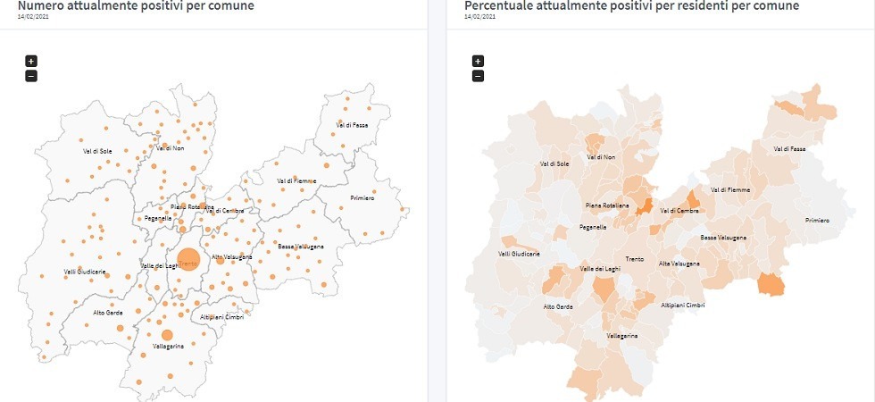 Coronavirus in Trentino, 3 casi a Novella, Isera e Moena